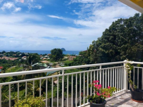 Maison charmante à Le Diamant avec vue sur mer et jardin